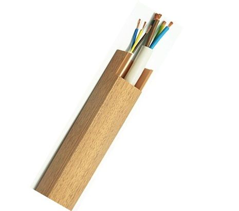 Кабель-канал ПВХ 40x25 (2м) Серия-"Орех светлый" (32 м)