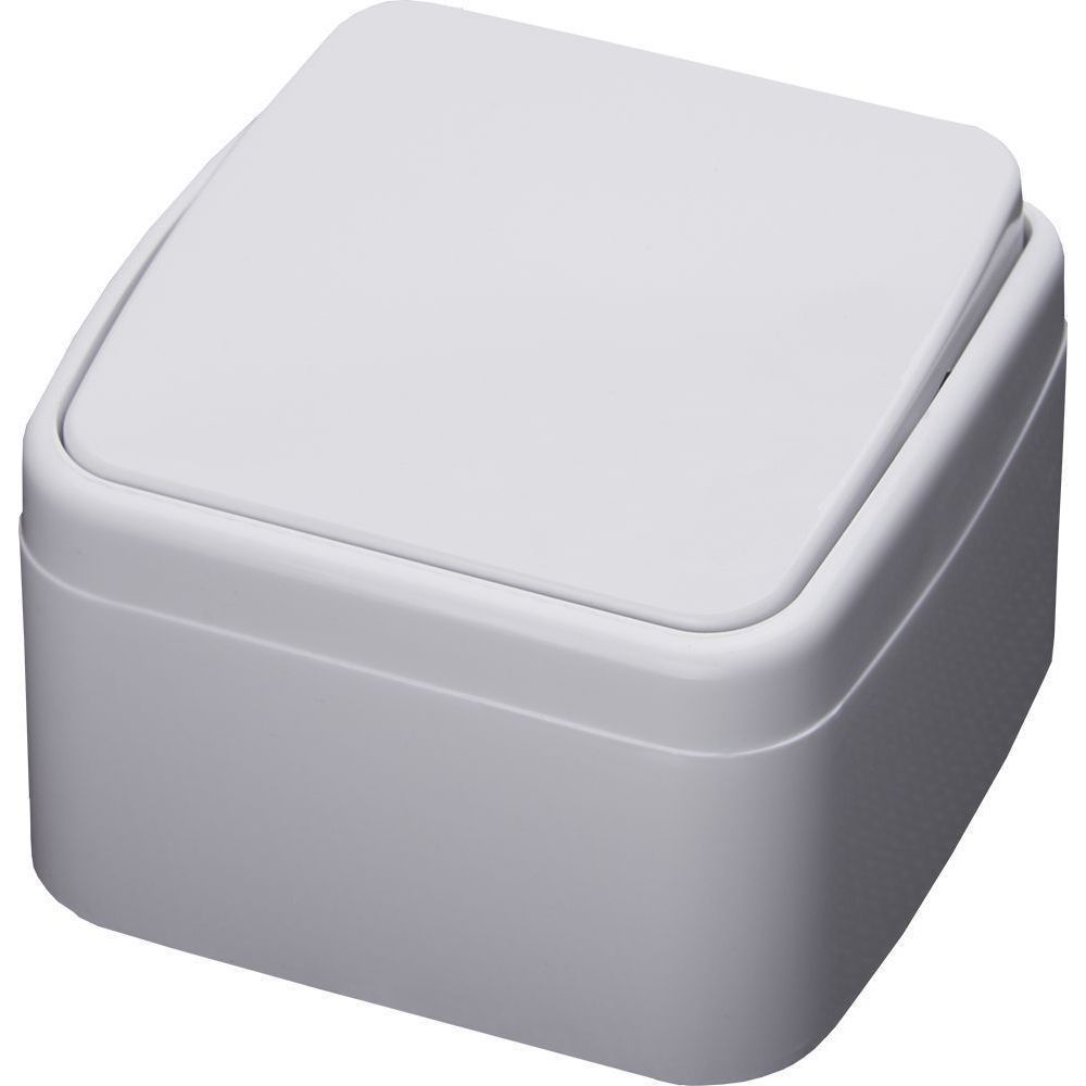 Выключатель одноклавишный открытой установки, 250В, 10А, белый, серия Basic PSW10-41-20