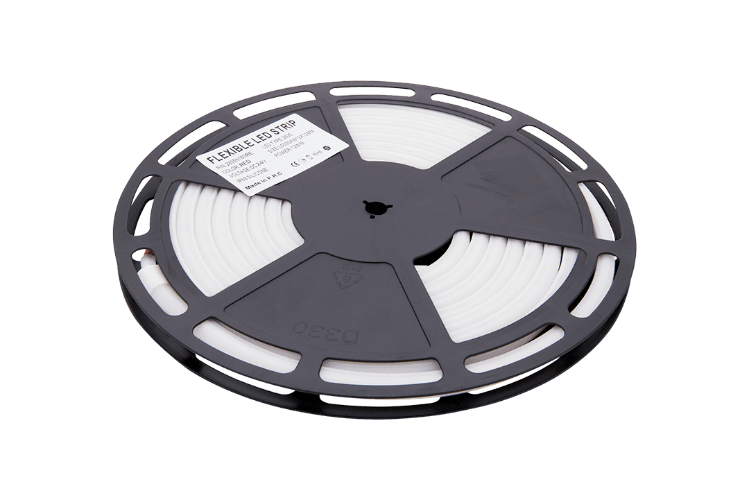 Термостойкая светодиодная лента красного свечения