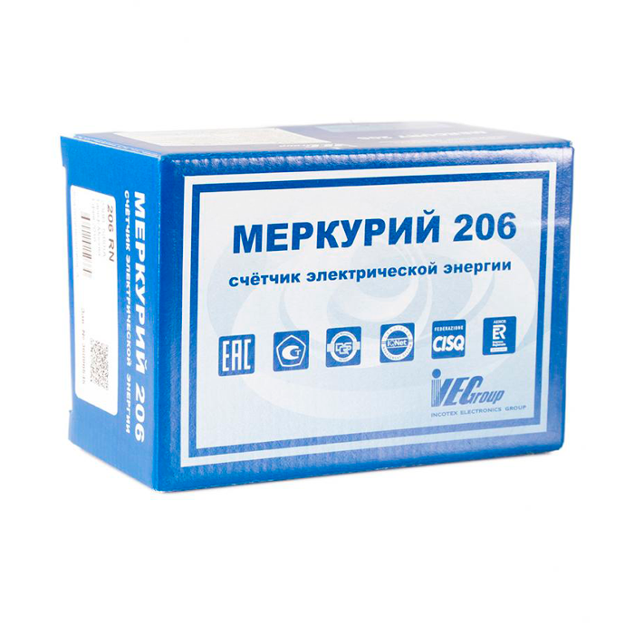 Электросчетчик Меркурий 206 PRSNO