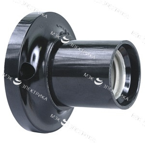 Патрон Е27 настен. накл. (карб.)