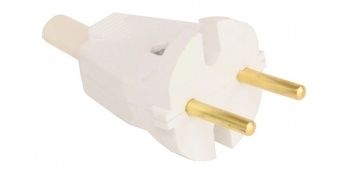 Вилка штепсельная В6-005 (с кембриком)