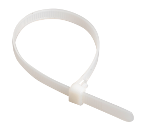 Хомут нейлоновый 4,0 х300 белый(100шт)