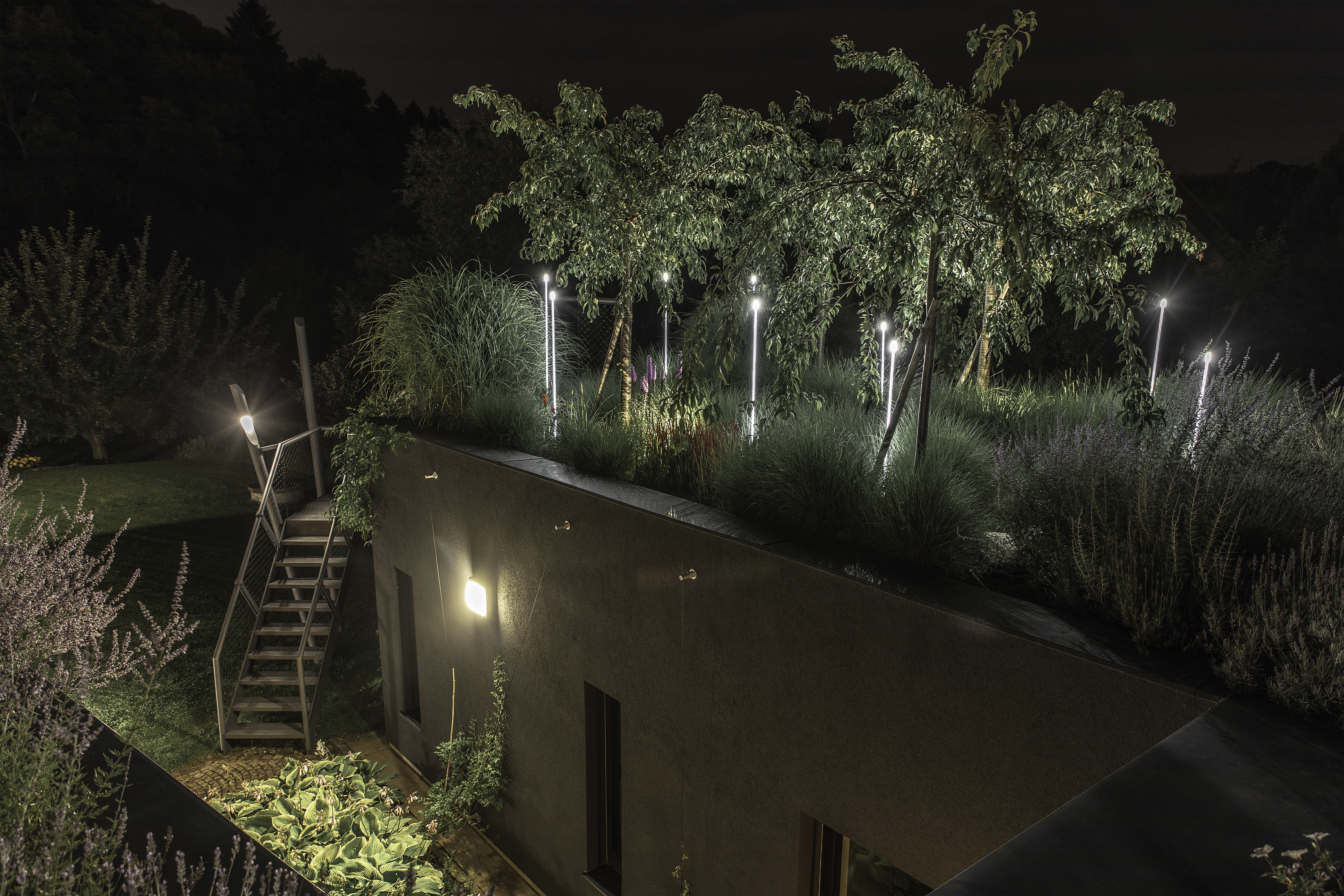 Декоративный светильник iGuzzini Typha Bollard Steel ADT5.713 (1500mm)