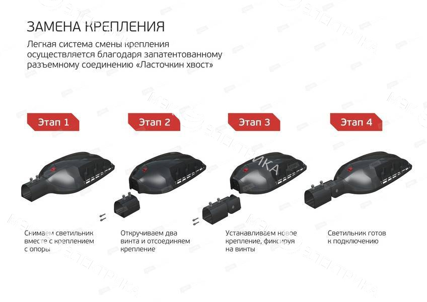 Светильник Street X1/48/Ш8M/5.0K/(L6)/MT-KM/SKX-01/220AC IP66 консольное крепление LEDEL X1093