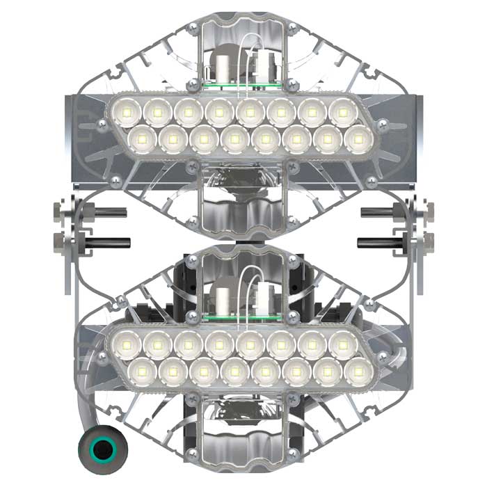 Светильник L-lego II 110 banner/90/К15/5.0K/01/L210/IKIX-62/220AC IP66 поворотное крепление LEDEL LI