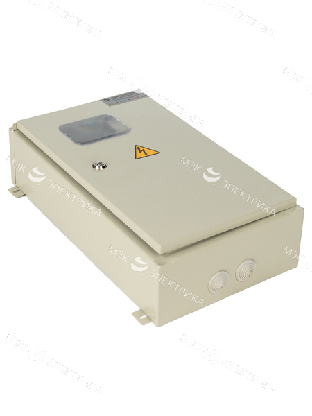 Щит учета ЩУ-1/4-С (620х420х120) IP65 (под четыре счетчика однофазных) (с креплением на столб)