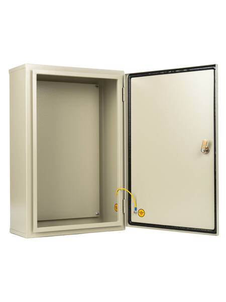 Щит с монтажной панелью ЩМП - 065 МЭК (600х400х185) IP65 (Металлокорпус)