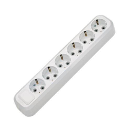 Колодка 6 гнезд c\з (T)