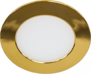 Светильник светодиодный AL500 6W/490Lm/6400K, золотой Feron