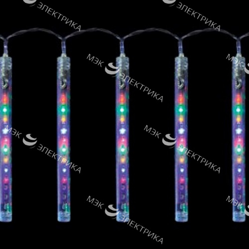 Гирлянда светодиодная "Прозрачные тающие сосульки техно", CL116