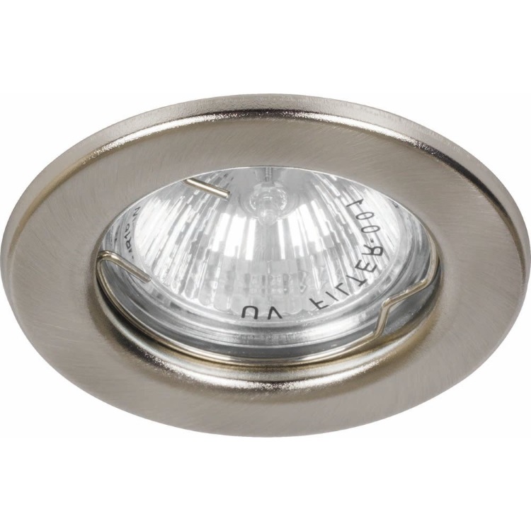 Светильник потолочный, MR16 G5.3 титан, DL10 Feron