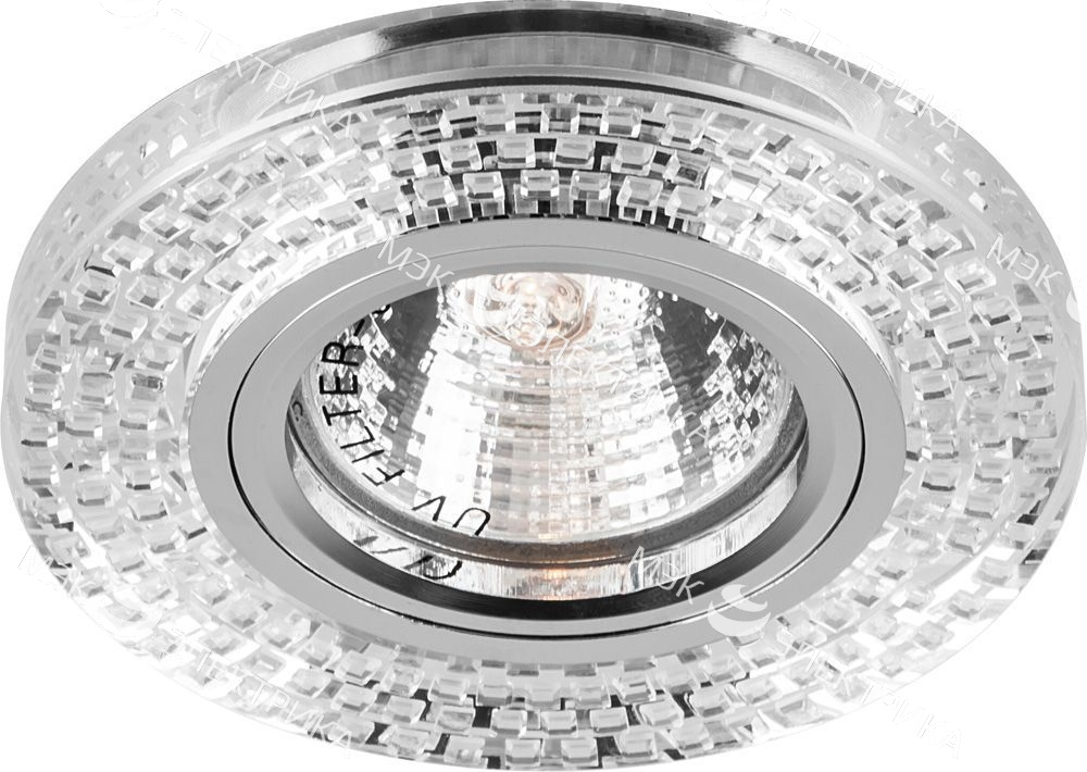 Светильник встраиваемый Feron 8999-2 потолочный MR16 G5.3 прозрачный