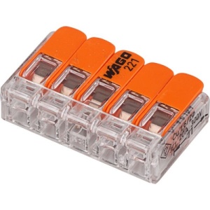 Клемма универсальные компактные 5 проводная 05-6мм