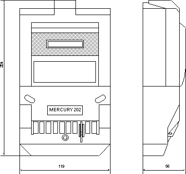 Электросчетчик Меркурий 202.5