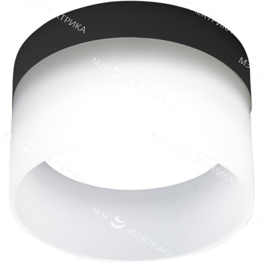 Светильник потолочный 12W, 220V, GX53, черный, HL453