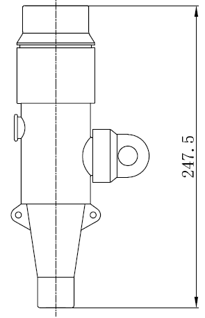 Прямой адаптер WEZC-24/250 (аналог RSSS-5229)