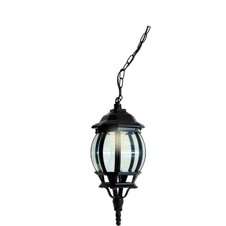 Светильник садово-парковый 100W 230V E27 черный, 8105 "Классика" Feron