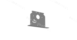 Крышка торц-я гермоввод Universal-Line ширина15мм RAL9010 белый матовый 1 шт