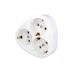 Тройник РВ16-258 без заземляющего контакта