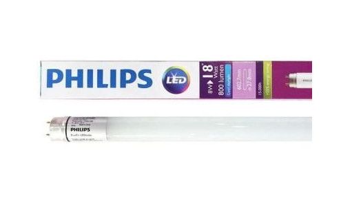 Лампа светодиодная G13 T8 8W 800Лм 4000К 600 mm Philips EcoFit LEDtube 