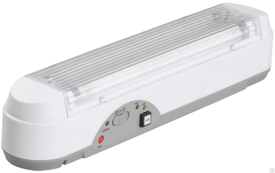 Светильник ЛБА 3923a, аккумулятор, 3 ч., 2х8Вт, T5/G5 ИЭК