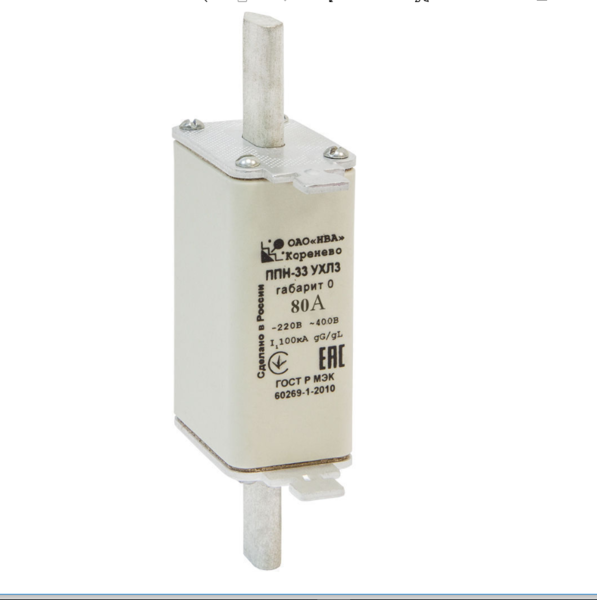 ППН-33 80А габ 0 Тех