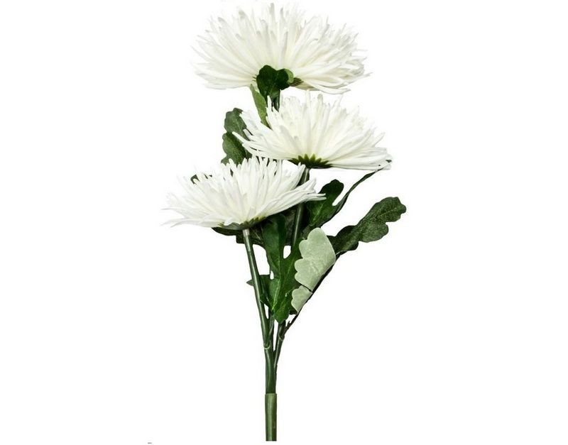 Светильник садово-парковый на солнечной батарее "Астра 3 шт" белый, 3 LED, 80см PL304 Feron