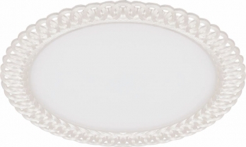 Светильник встраиваемый со светодиодами AL9020 12W/960Lm/4000К/белый Feron