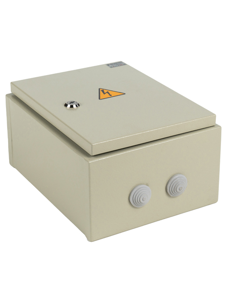 Щит с монтажной панелью ЩМП - 00 МЭК (270х210х140) IP65 (Металлокорпус)