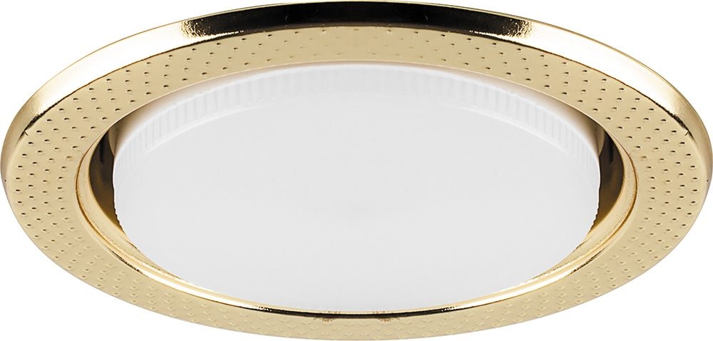 Светильник встраиваемый Feron DL5042 потолочный GX53 золото