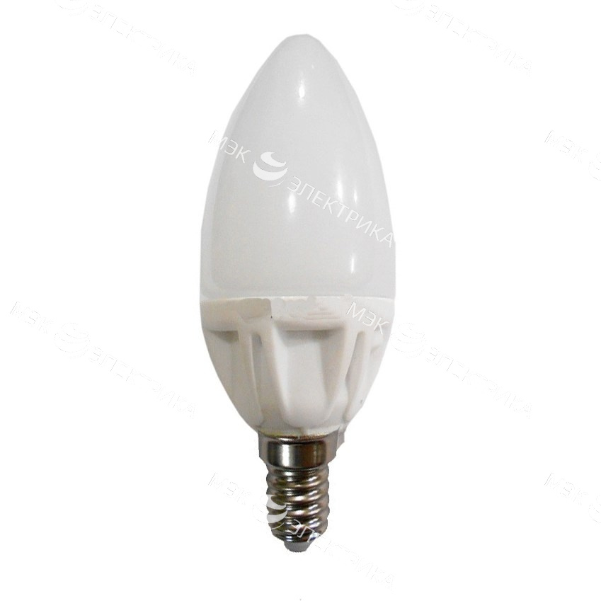 FL-LED-B ECO 6W E27 4200К 230V 450lm (свеча) 39*104mm (S348) FOTON_LIGHTING АКЦИЯ!