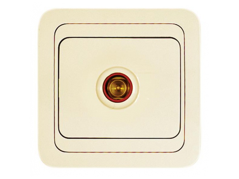 Розетка скр/пTV. слоновая кость "ВАЛЕРИ"