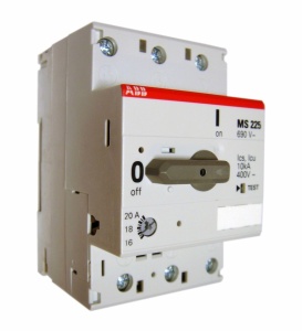 Автомат ABB MS225-20 с регулируемой тепловой защитой