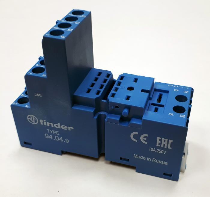 Розетка с винтовыми клеммами (с зажимной клетью) для применения с 55.32/85.02/55.34/85.04