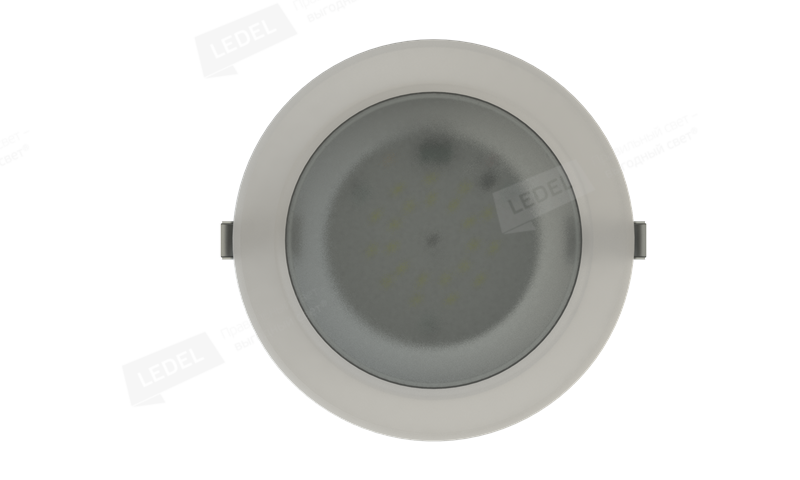Светильник Radian 25 NEW/23/Д/5.0K/03/220AC IP40 встраиваемое крепление LEDEL 201021