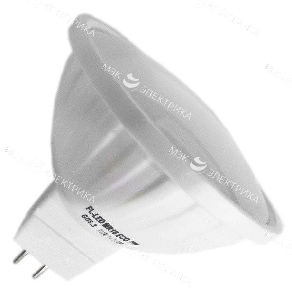 FL-LED MR16 ECO 9W 12V GU5.3 4200K 53xd50 640lm - лампа (S446)
