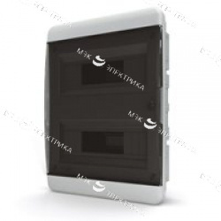 Бокс встраиваемый IP-40 24 модулей проз/черный BVK 40-24-1