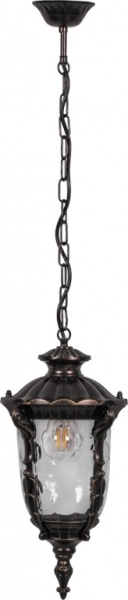 Светодиодный светильник Feron PL5005 60W 230V E27 190*190*880MM темно-коричневое золото