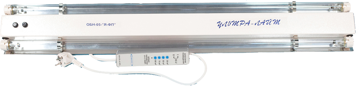 Облучатель бактерицидный настенный ОБН-05-Я-ФП (2х30)
