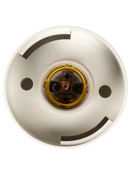 Арм-ра НББ-64-60 (прям.пластм.белая)патр./керам.(100шт) белая