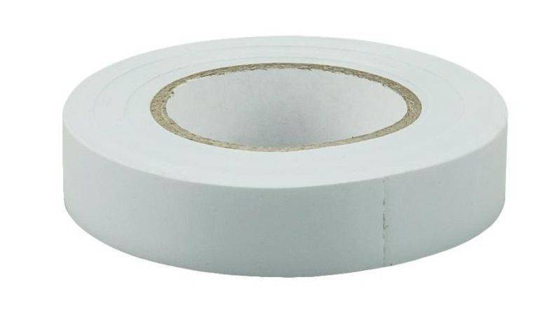 Изолента ПВХ 19мм 20м белая