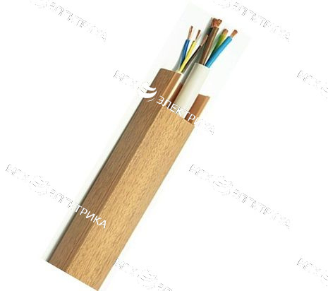 Кабель-канал ПВХ 12x12 (2м) Серия-"Орех светлый" (200 м)