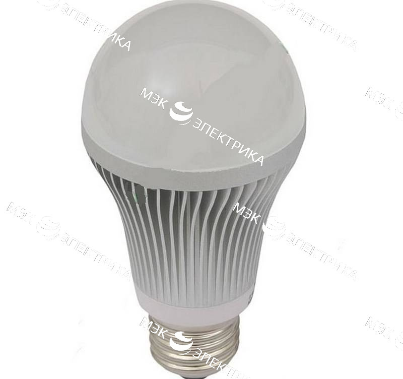 Лампа светодиодная E27- 8W-6100K FlexLED (шар)