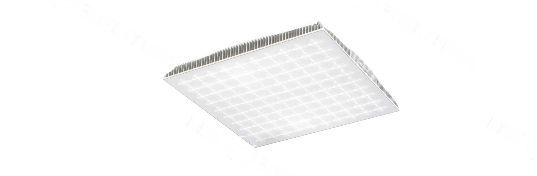 Светильник L-office 55/32-48/Д/4.0K/02/УК(v2)/220AC/Premium IP50 встраиваемое/накладное крепление LE