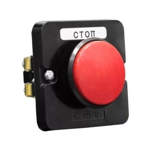 Пост кнопочный ПКЕ 122/1 красн. *