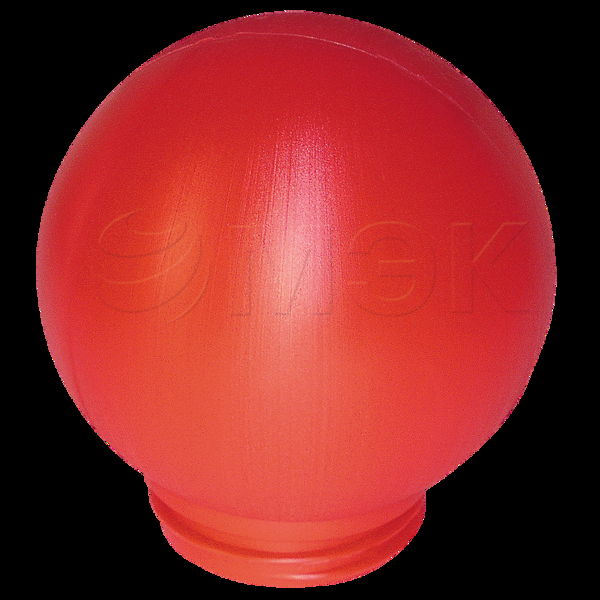Рассеиватель РПА 85-001 (шар-пластик) красный d-150 mm