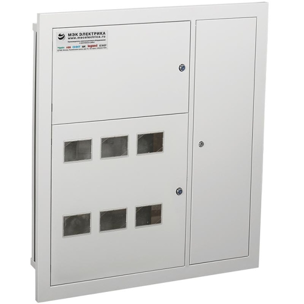 ЩЭ-6-квартирный 1000(930)х1060(950))х150 встраиваемый со слаботочным отсеком