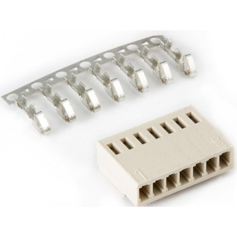 Розетка на кабель с контактами 2.54мм HU-2(DS1070-2F)