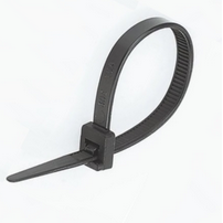 Хомут нейлоновый 4 х200мм черный(100шт)